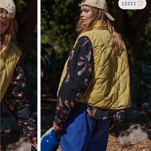 FPMovement Quinn quilted puffer Vest Size M